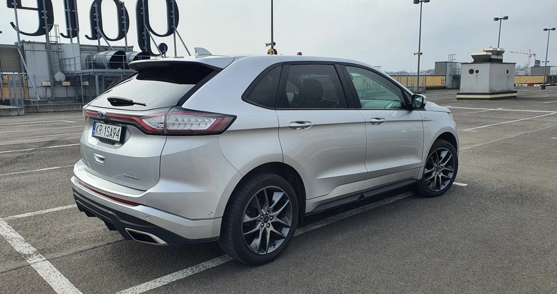Ford EDGE cena 103700 przebieg: 136000, rok produkcji 2017 z Kraków małe 781